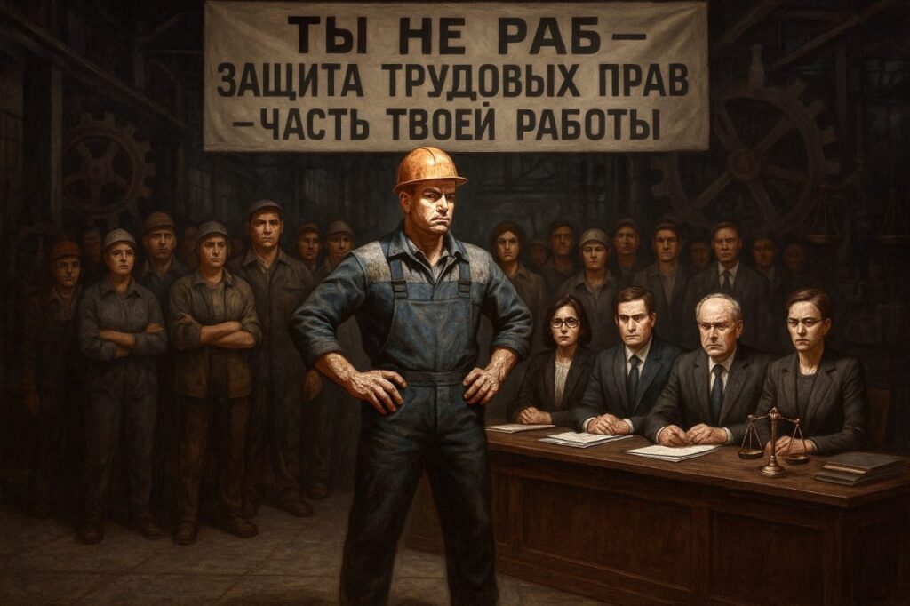 ТЫ НЕ РАБ, А ЗНАЧИТ — ЗАЩИТА ТРУДОВЫХ ПРАВ — ЧАСТЬ РАБОТЫ